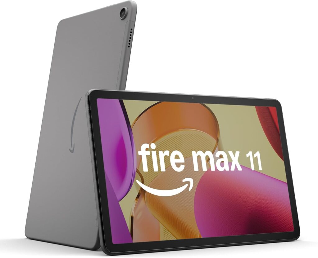 Amazon Fire Max 11 – Best streaming tablet with Dolby Atmos and 11-inch Full HD display.