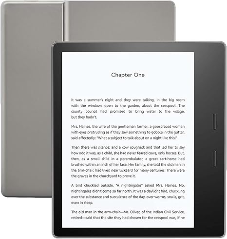 Amazon Kindle Oasis (2024) Review – 7-Inch Waterproof E-Reader with 300 ppi E Ink Display, Adjustable Warm Light, and Physical Page-Turn Buttons