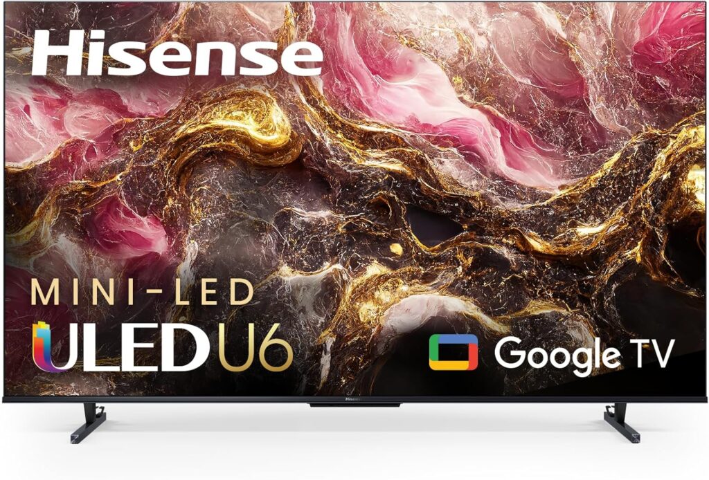 Hisense U6H Mini-LED Review – Affordable 4K Smart TV with Quantum Dot, Dolby Vision, and Full Array Local Dimming