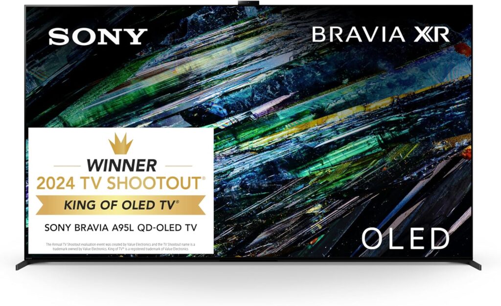 Sony A95L OLED Review – Premium 4K QD-OLED Smart TV with Cognitive Processor XR, Dolby Vision, and Acoustic Surface Audio+