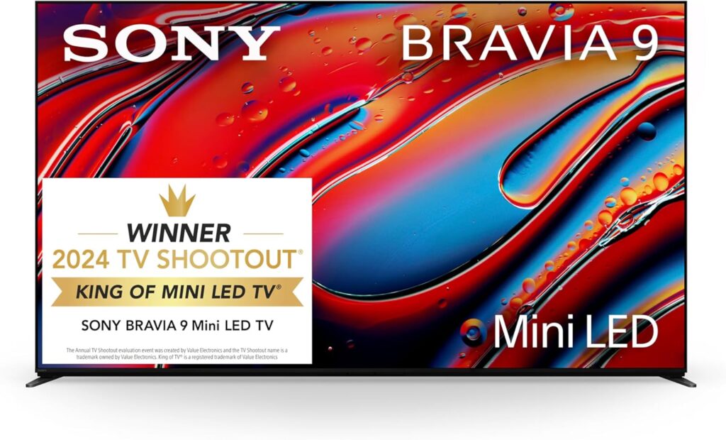 Sony Bravia 9 QLED Review – High-Performance 4K Smart TV with XR Backlight Master Drive, Dolby Vision, and 120Hz Refresh Rate